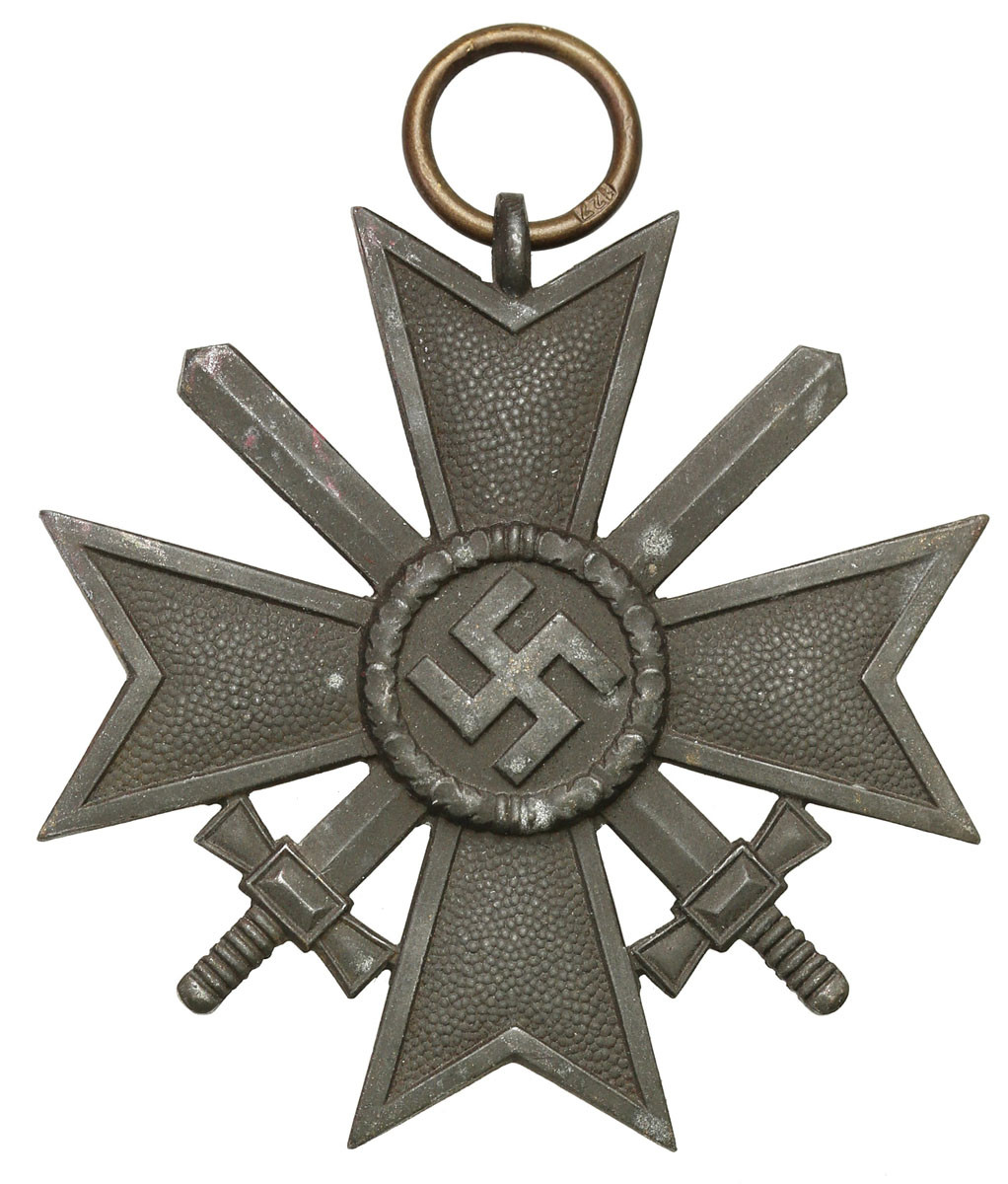Niemcy, III Rzesza. Krzyż Zasługi Wojennej 1939, 2 klasa bez mieczy